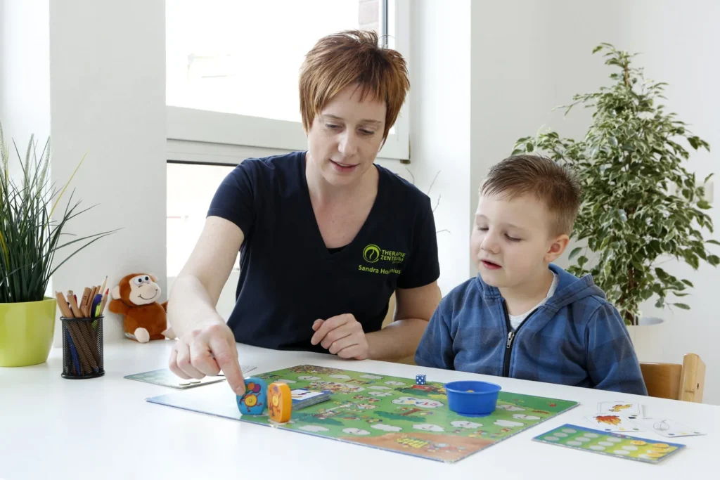 Therapiesituation oder moderner Raum im Therapiezentrum Dormagen