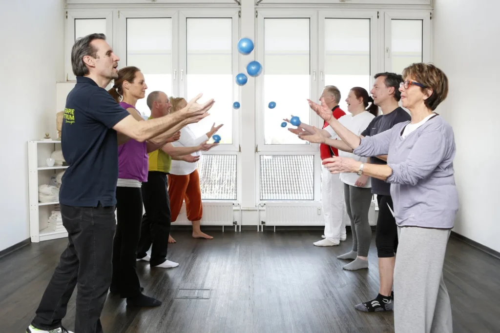 Therapie-Session im modernen Raum des Therapiezentrum Dormagen
