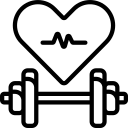 Icon für Fitness und Bewegungstherapie