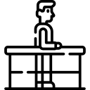 Icon für Physiotherapie und körperliche Rehabilitation
